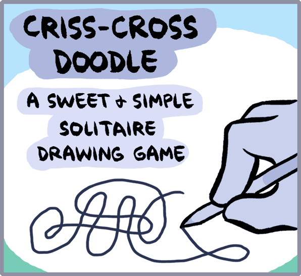 Criss Cross Doodle activity