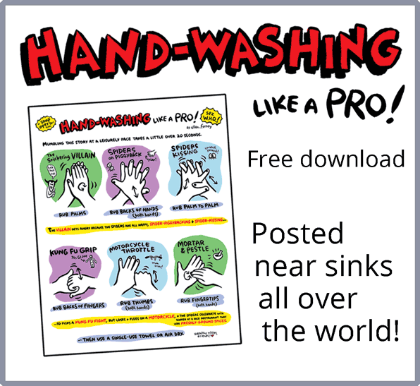 Handwashing Comic free download